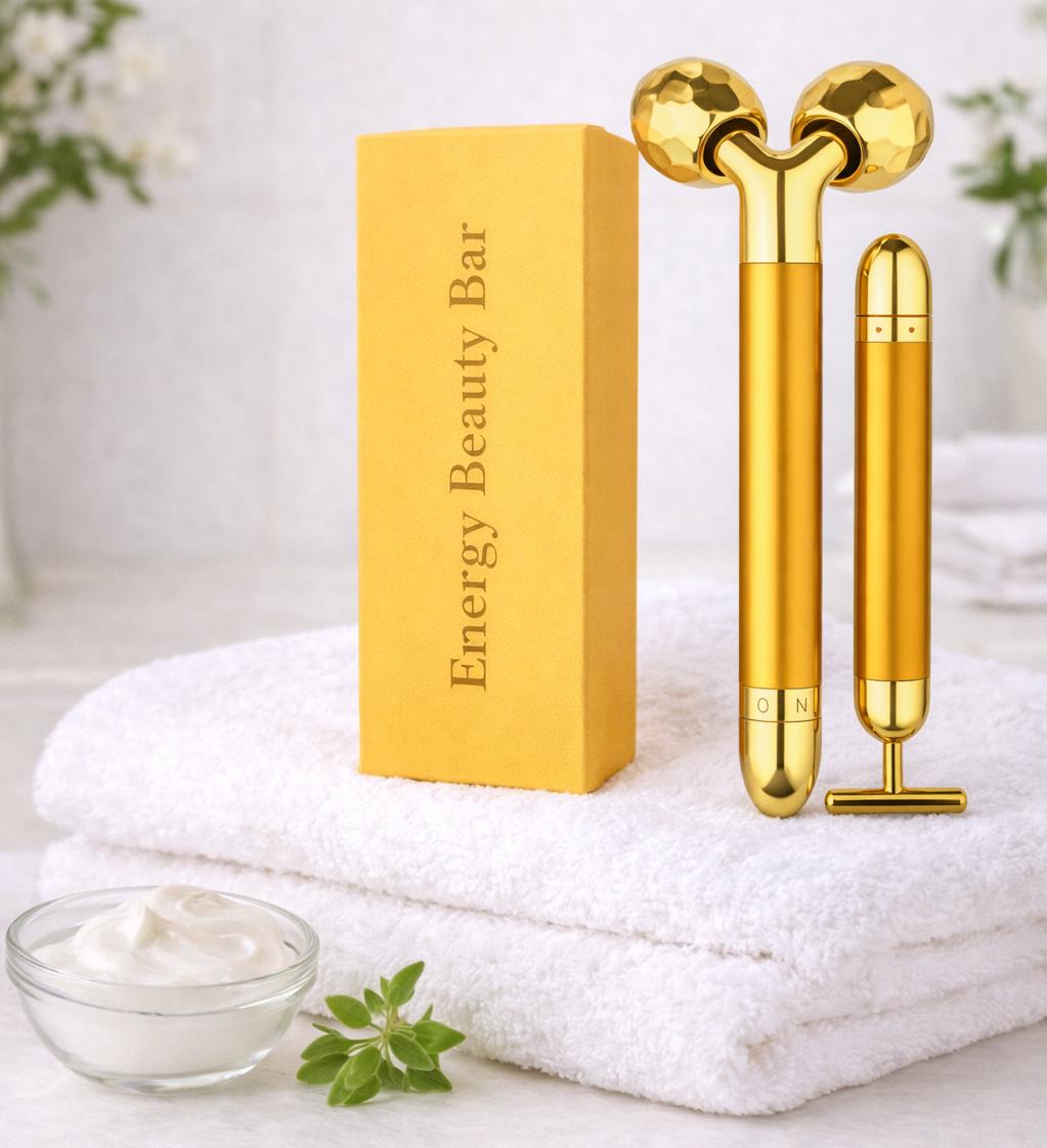 Golden Glow Facial Massager