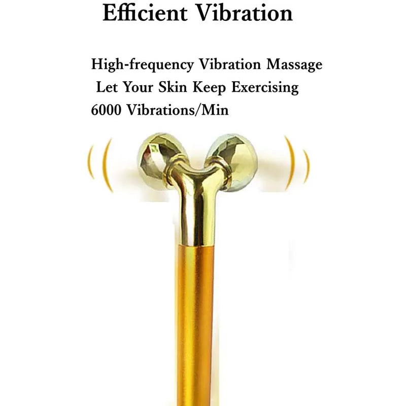 Golden Glow Facial Massager