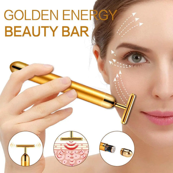 Golden Glow Facial Massager