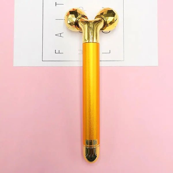 Golden Glow Facial Massager